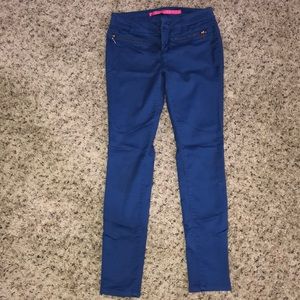 Cobalt blue jeggings